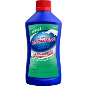 Leite de Magnesia EnoMagno Hortela Suspensao Oral 350mL